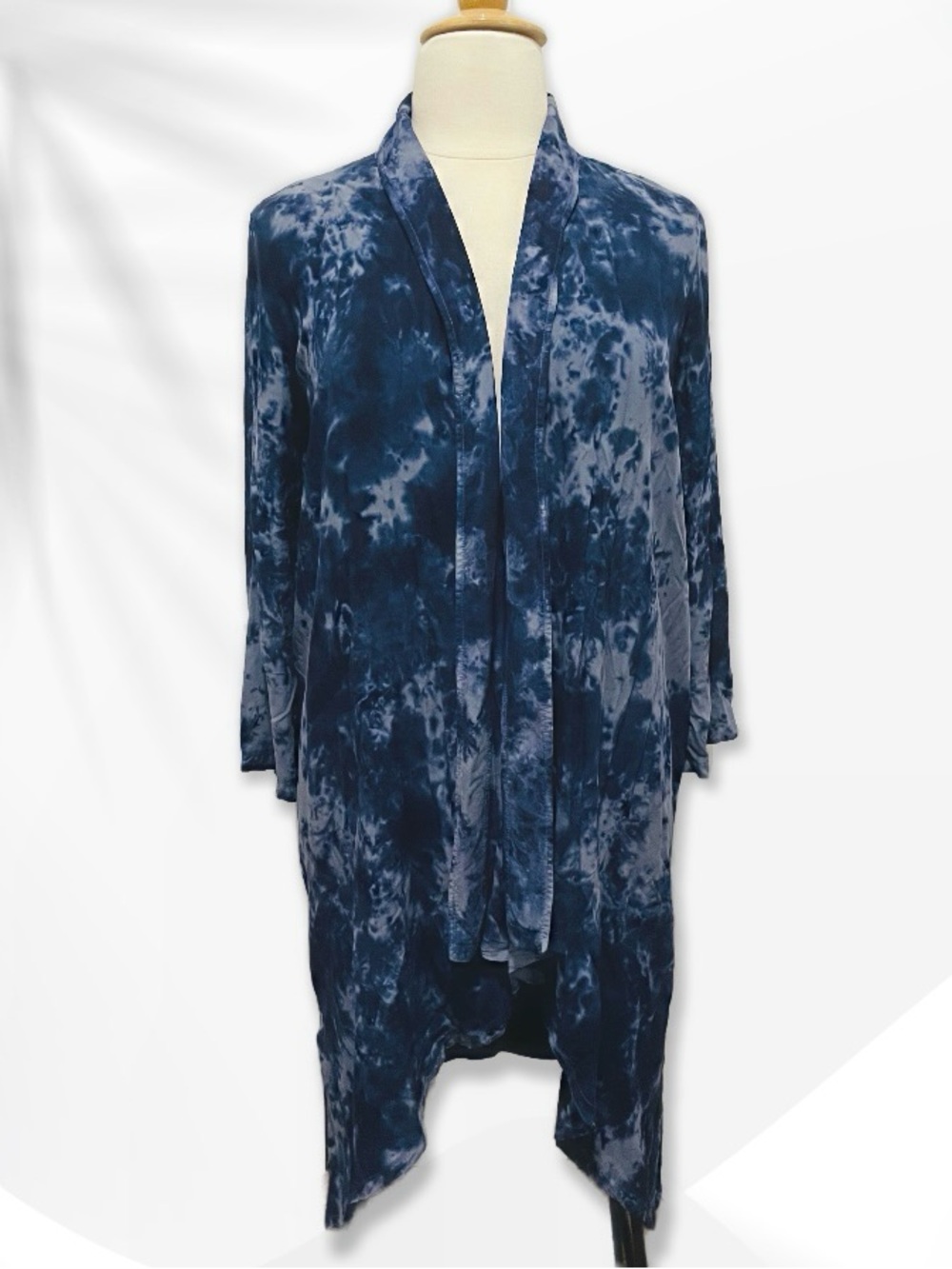 Wonderly Blue Tie-Dye Duster M